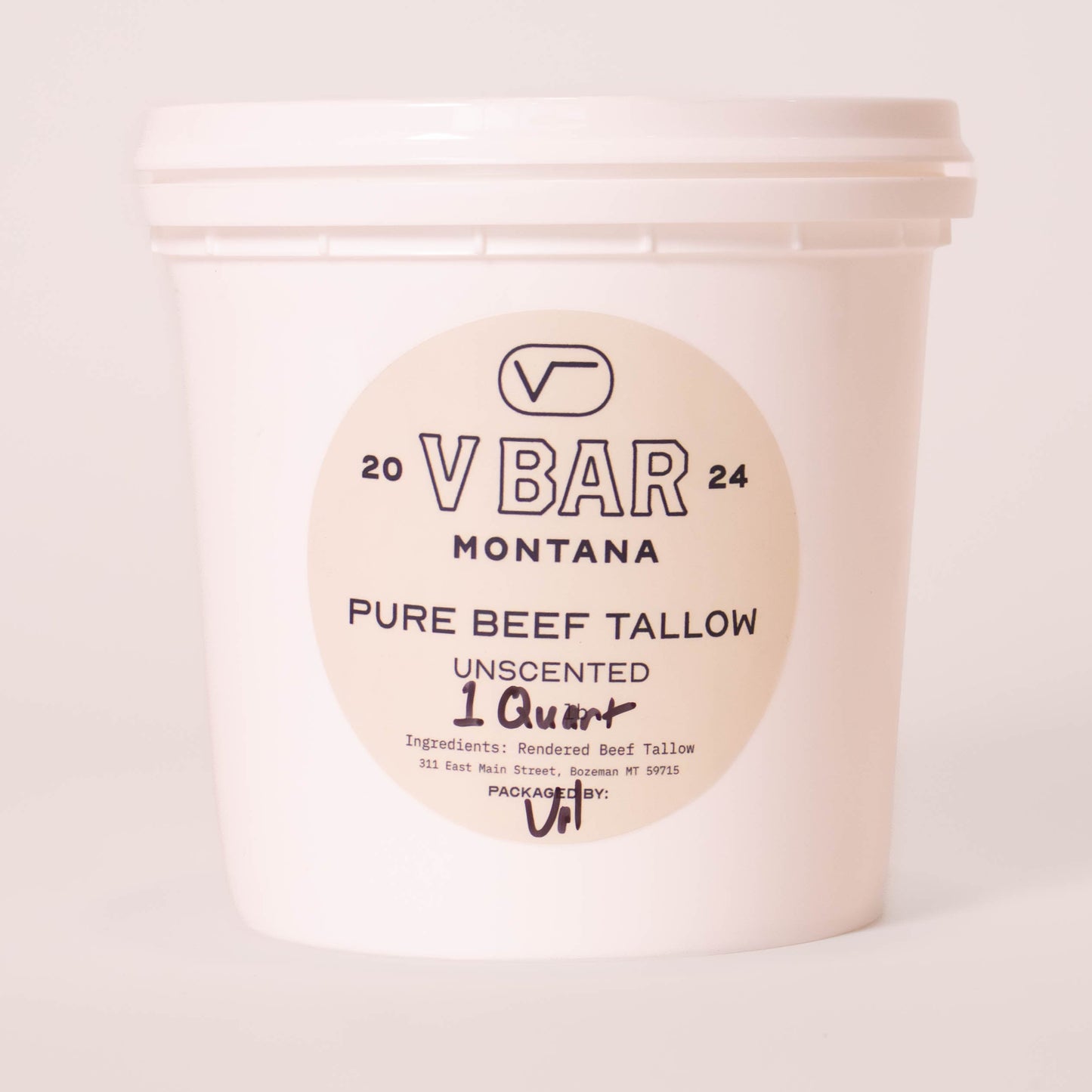 1 Quart - Grass-Fed - Pure Beef Tallow