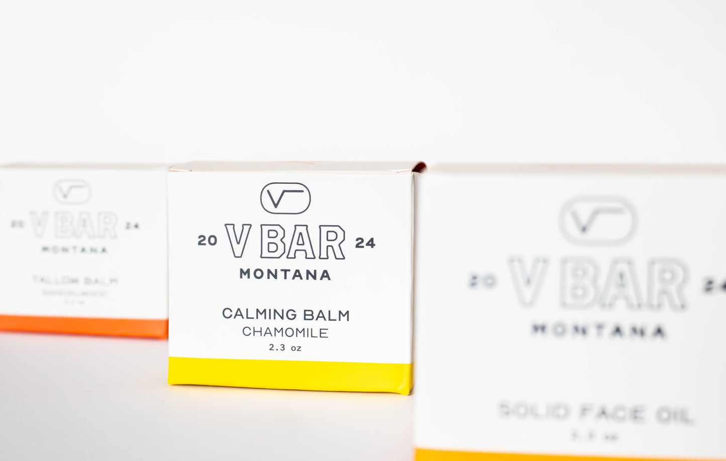 Vbar Montana tallow balm packaging