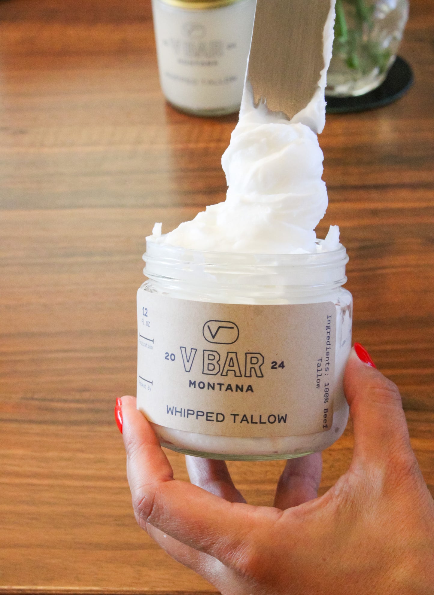 One Ingredient Whipped Tallow