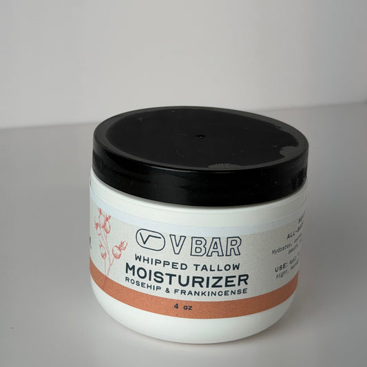 Rosehip & Frankincense Whipped Tallow Moisturizer- 4 oz