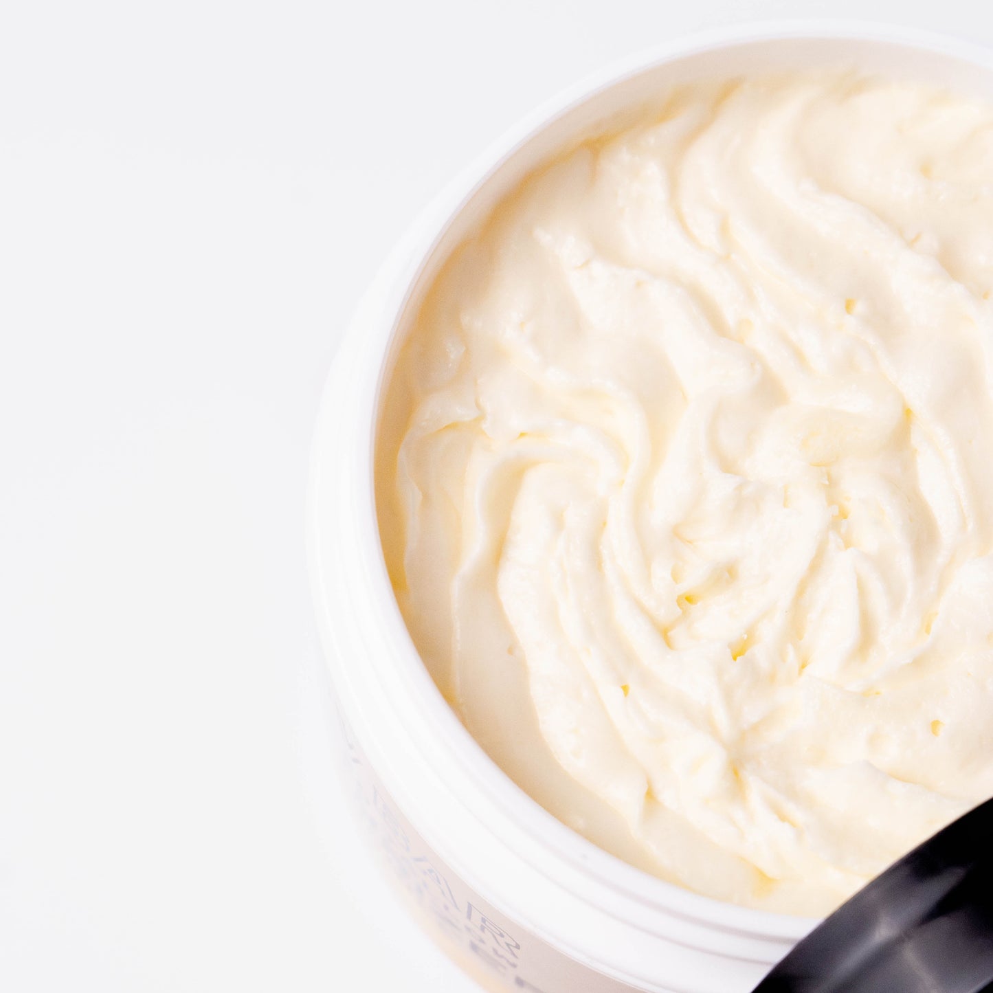 Natural tallow skincare whipped creamy texture close-up