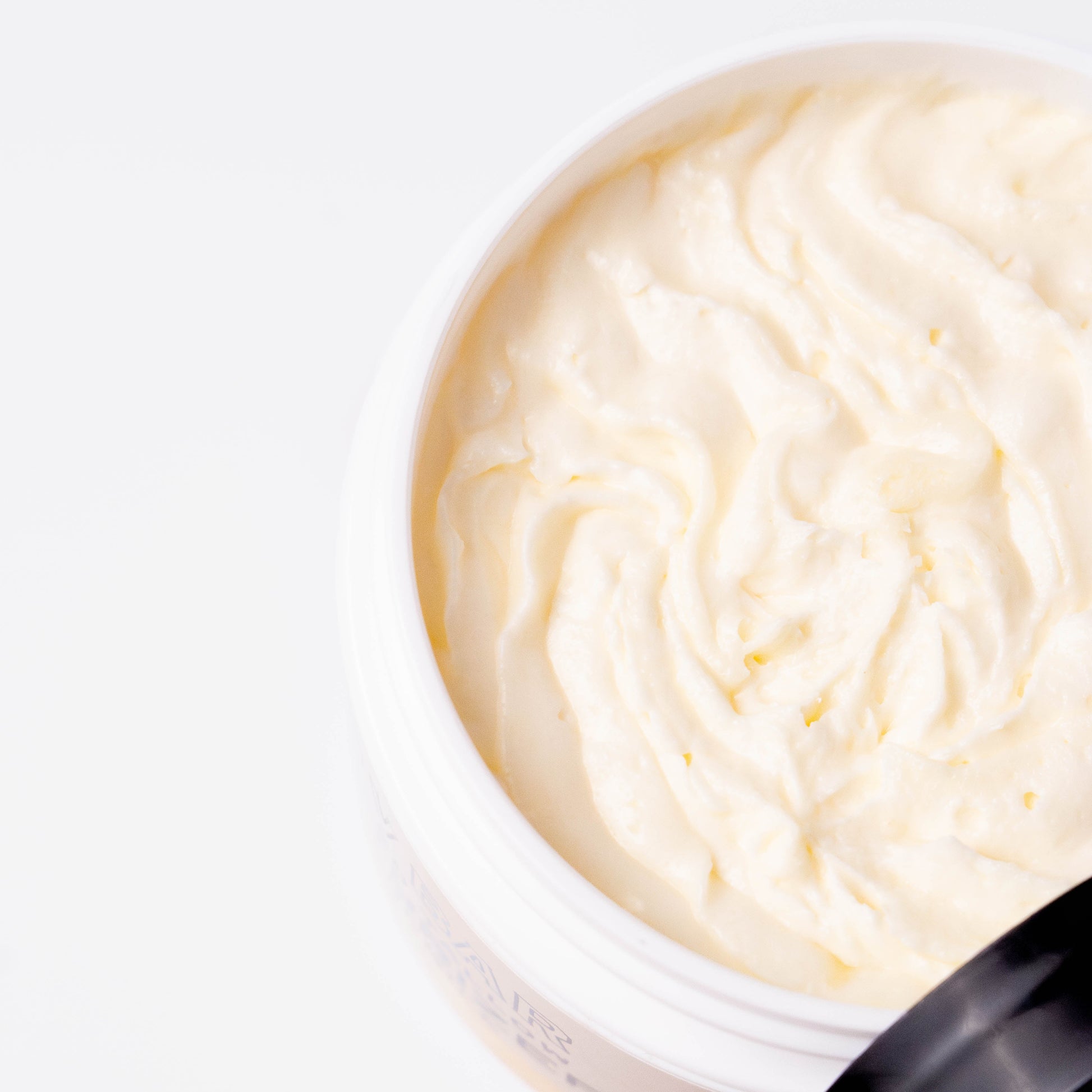 Natural tallow skincare whipped creamy texture close-up