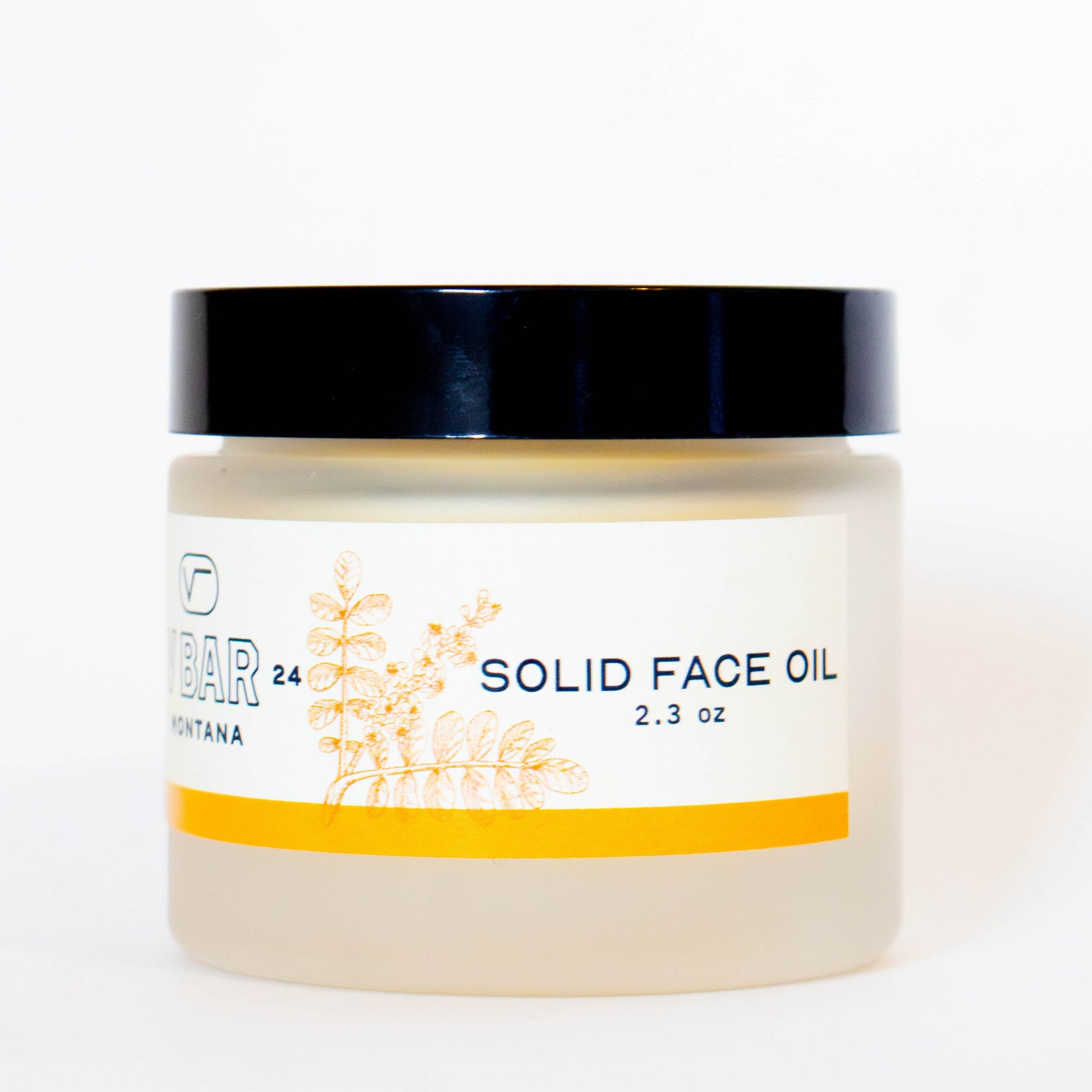 Vbar Montana solid face oil tallow balm, made from grass fed beef suet for sophisticated skincare routines