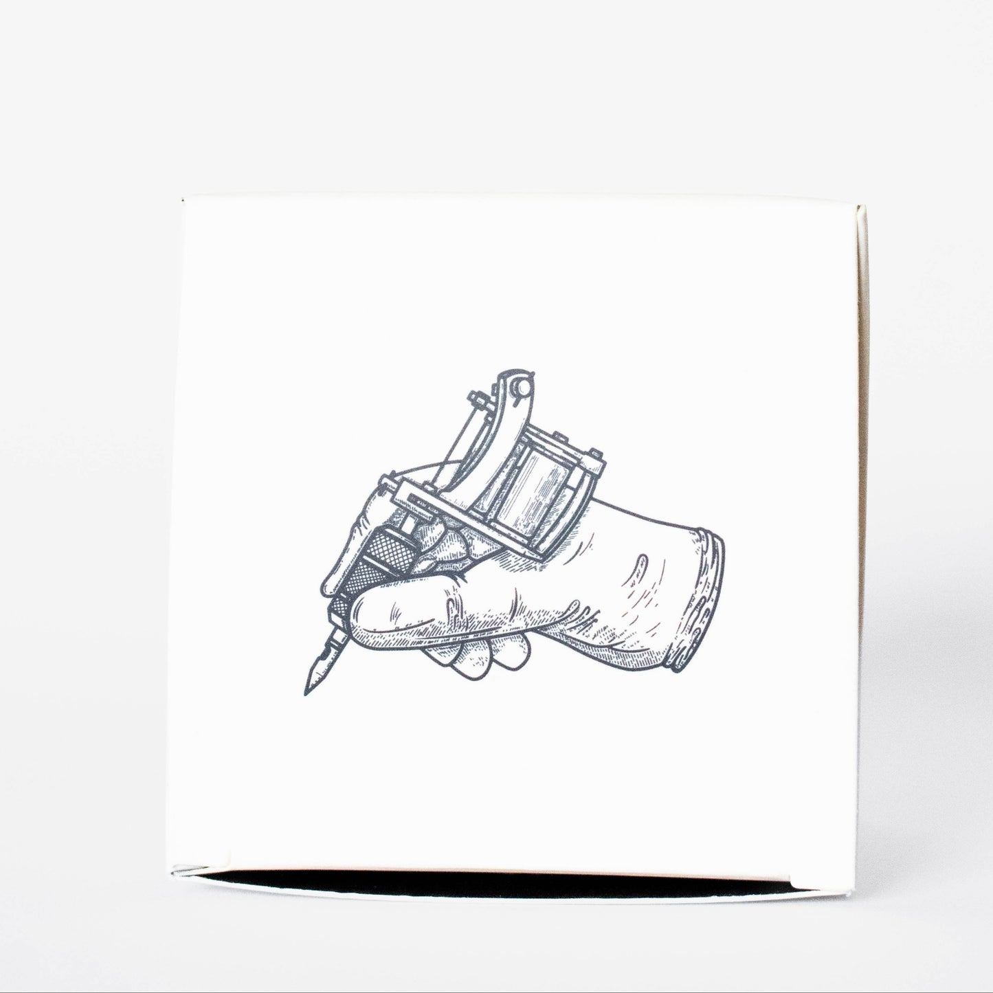 VBar Montana tattoo balm packaging, tattoo illustration